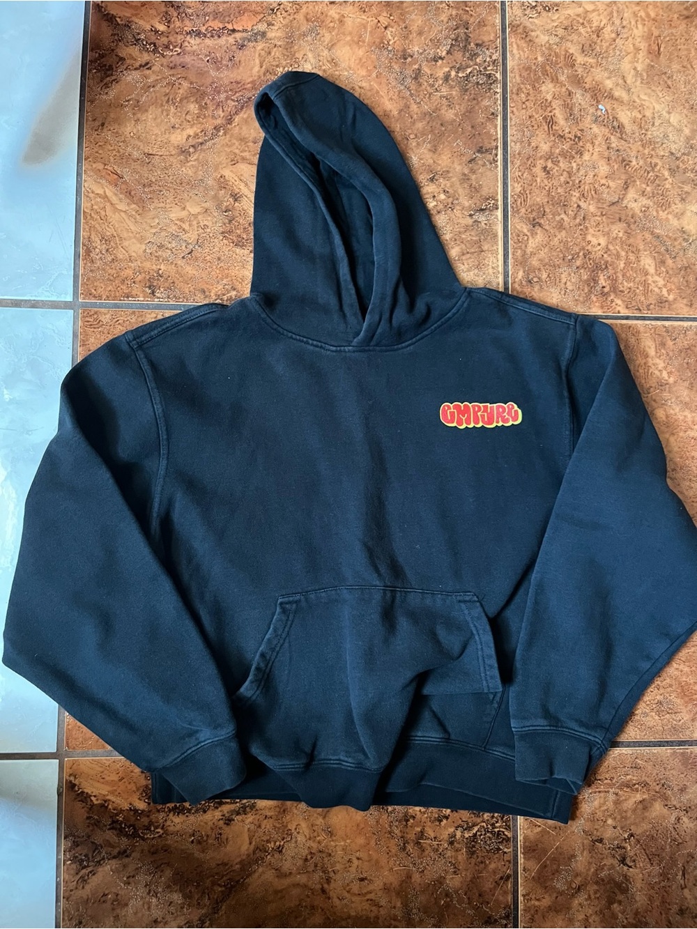 Empyre Kids Graffiti Logo Black Hoodie